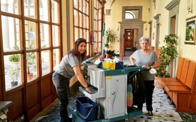 Pulizie e lavanderie convitti Inps: Colap si aggiudica i servizi per Arezzo, Sansepolcro, Anagni e Spoleto.