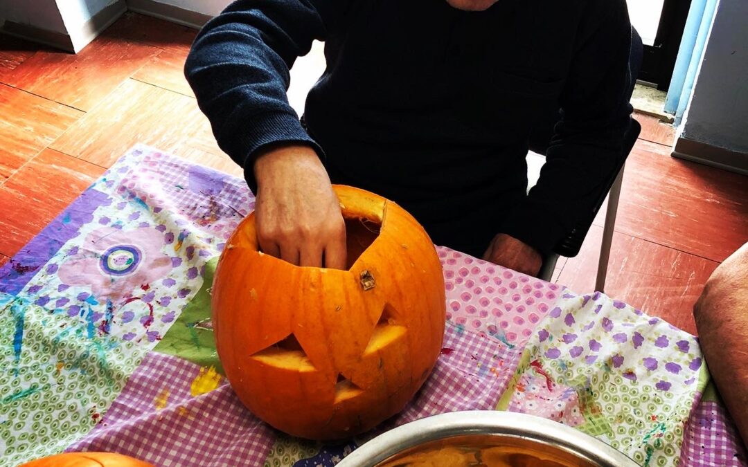 Preparativi per Halloween al Ciapi